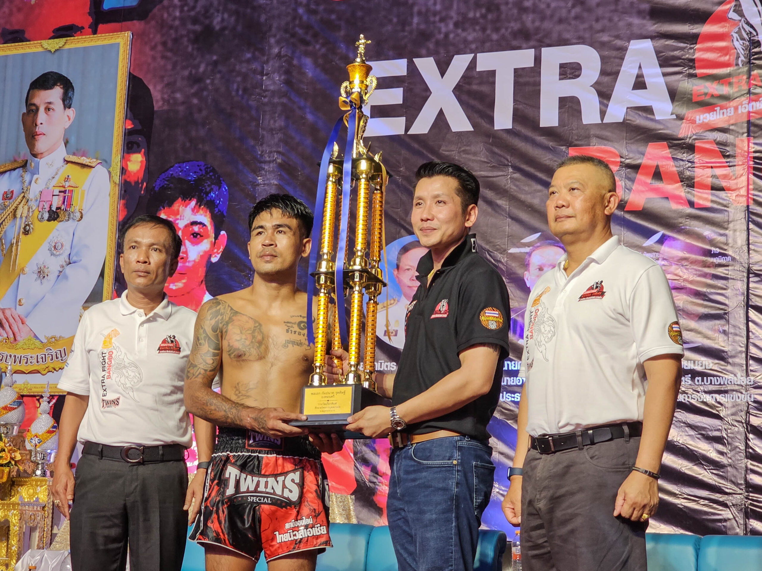 PROSUMER GROUP สนับสนุนการจัดการแข่งขัน “ศึกเอ็กซ์ตร้าไฟท์มวยไทย บางบ่อ” เพื่อการกุศล